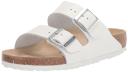 Birkenstock Arizona Leather White Sandals