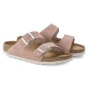 Birkenstock Arizona Leve Narrow Sandals Pink White Women - 36