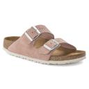 Birkenstock Arizona Leve Narrow Sandals Pink White Women - 37