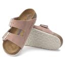 Birkenstock Arizona Leve Narrow Sandals Pink White Women - 37