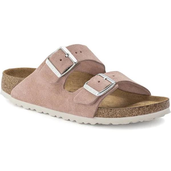 Birkenstock Arizona Leve Narrow Sandals Pink White Women - 37