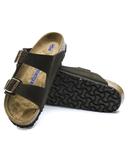 Birkenstock Arizona Mocha Suede Soft Footbed 36