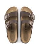 Birkenstock Arizona Mules Birko-Flor Dark Brown