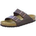 Birkenstock Arizona Mules Birko-Flor Dark Brown