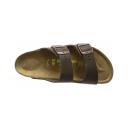 Birkenstock Arizona Mules Birko-Flor Dark Brown