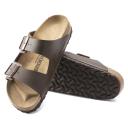 Birkenstock Arizona Mules Birko-Flor Dark Brown