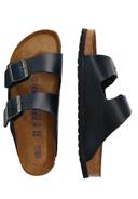 Birkenstock Arizona Oiled Leather Blue Soft Footbed Sandals