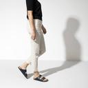 Birkenstock Arizona Oiled Leather Blue Soft Footbed Sandals