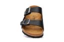 Birkenstock - Arizona Oiled Leather Sandal - Black - 46 EU