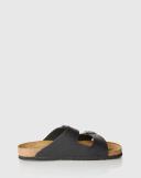 Birkenstock Arizona Oiled Leather Sandals - Black