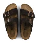 Birkenstock - Arizona Oiled Leather Soft Footbed Sandal - Tabacco Brown - 37 EU