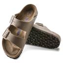 Birkenstock Arizona Oiled Leather Soft Footbed Sandals - Tabacco Brown
