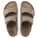 Birkenstock Arizona Oiled Leather Soft Footbed Sandals - Tabacco Brown
