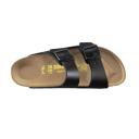 Birkenstock Arizona Sandal Black Leather Size 35