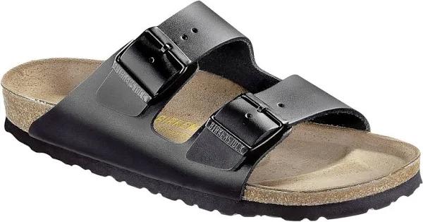 Birkenstock Arizona Sandal Black Leather Size 35