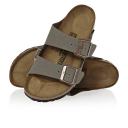 Birkenstock Arizona Birko Flor Sandals - Stone