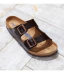Birkenstock Arizona Sandals Brown Amalfi Leather 44 M EU/11-11.5 B(M) US Men