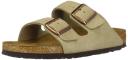 Birkenstock Arizona SFB in Taupe Suede, Size UK 2.5 | END. Clothing