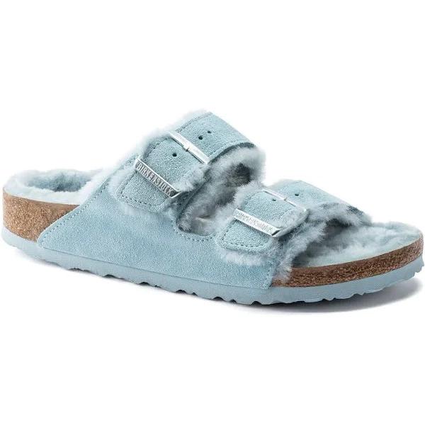 Birkenstock Arizona Shearling Light Blue / 41 / Narrow