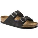 Birkenstock Arizona Soft Footbed (38 Velvet Gray Suede)
