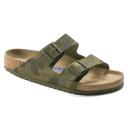 Birkenstock Arizona Soft Footbed (41 Narrow Navy Birko Flor)