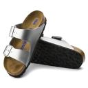 Birkenstock Arizona Soft Footbed (41 Narrow Navy Birko Flor)