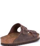 Birkenstock Arizona Soft Footbed (42 Narrow Habana Oiled Leather)