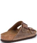 Birkenstock Arizona Soft Footbed Oiled Leather Faded Khaki 38
