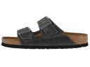 Birkenstock Arizona Soft Footbed Oiled Leather Iron 39