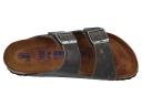 Birkenstock Arizona Soft Footbed Oiled Leather Iron 39