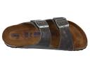 Birkenstock Arizona Soft Footbed Oiled Leather Iron 40