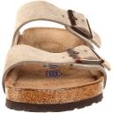 Birkenstock Arizona Soft Footbed Sandal - 35 - Taupe Suede