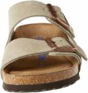 Birkenstock Arizona Soft Footbed Sandal - 36 - Taupe Suede