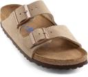 Birkenstock Arizona Soft Footbed Sandal - 37 - Taupe Suede