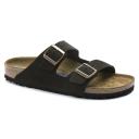 Birkenstock Arizona Soft Footbed Sandal - 41 - Mocha Suede