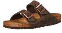 Birkenstock Arizona Soft Footbed Sandal - 41 - Mocha Suede