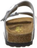 Birkenstock Arizona Soft Footbed Sandal, 41 / Silver Birko Flor