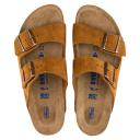 Birkenstock Arizona Soft Footbed Suede Mink Narrow Width