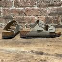 Birkenstock Arizona Soft Footbed - Suede Taupe / 45 / Narrow