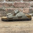 Birkenstock Arizona Soft Footbed - Suede Taupe / 45 / Narrow