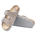 Birkenstock Arizona Soft Footbed - Suede Velvet Grey / 41 / Narrow