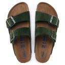 Birkenstock Arizona Soft Footbed - Suede Velvet Grey / 41 / Narrow