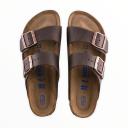 Birkenstock Arizona Tobacco Leather Soft Footbed, 37