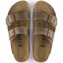 Birkenstock Black Oiled Leather Arizona Sandals