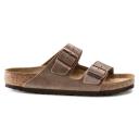Birkenstock Black Oiled Leather Arizona Sandals