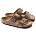 Birkenstock Black Oiled Leather Arizona Sandals