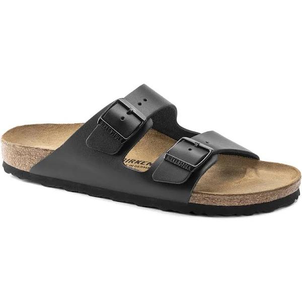 Birkenstock Black Oiled Leather Arizona Sandals