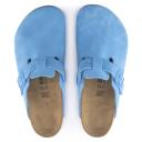 Birkenstock Boston in Sky Blue Suede, Size UK 5 | END. Clothing