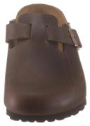 Birkenstock Boston Oiled Leather Clogs - Habana