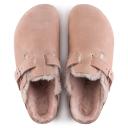 Birkenstock Boston Shearling Light Rose / 37 / Narrow